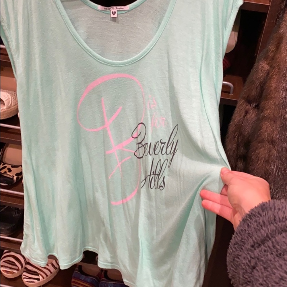 Beverly Hills swim wildfox top